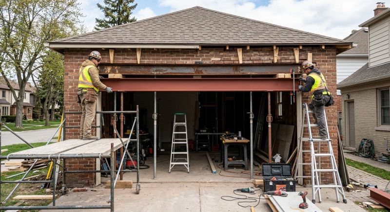 Lintel Installation